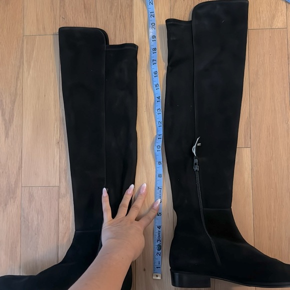 Stuart Weitzman | Black Suede | Over-the Knee Boot | size 6 - Picture 6 of 8